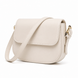 Célène retro saddle bag in Blanc Neige — Maison LYORÉN
