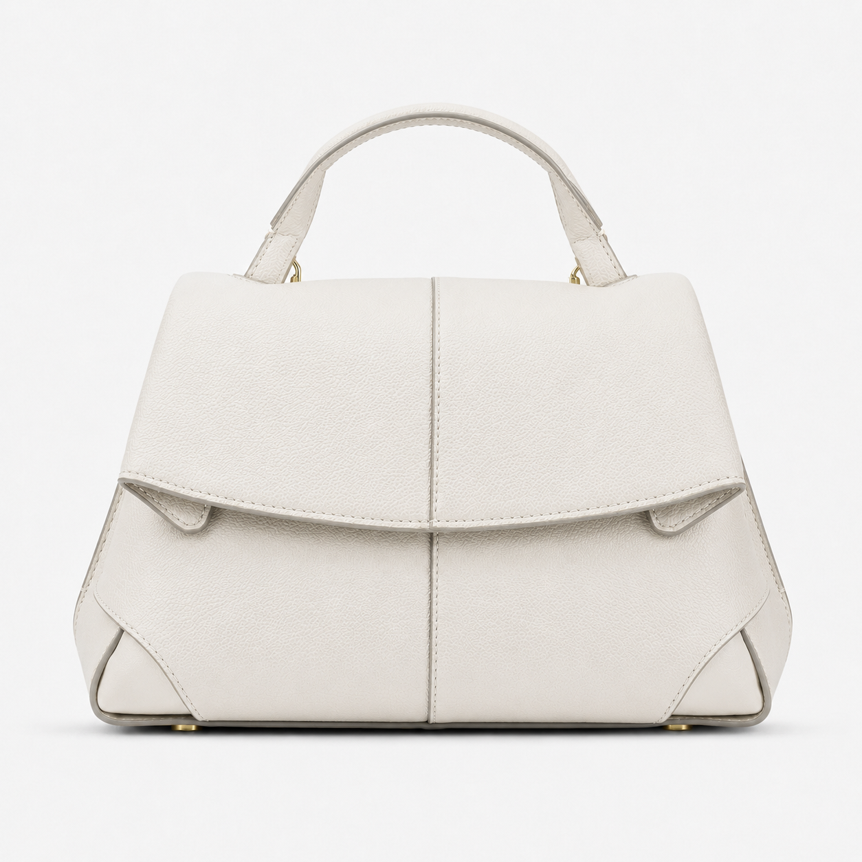 Premium leather shoulder bag lifestyle — Maison LYORÉN