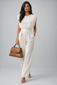 The Effortless Icon Wide-Leg Jumpsuit - Maison LYORÉN