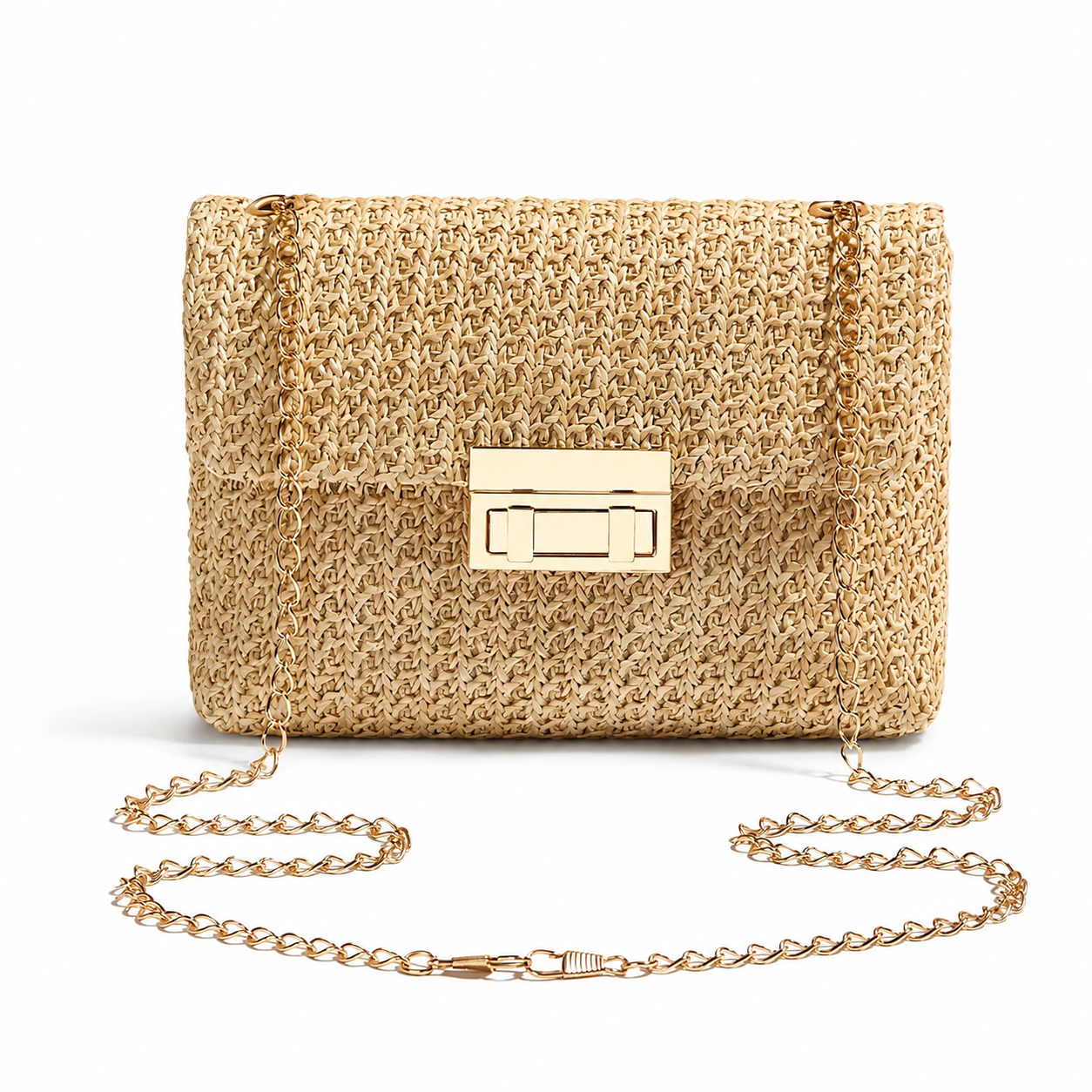 Handwoven fabric crossbody bag for women — Maison LYORÉN