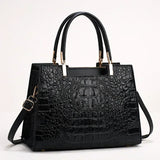 The Croc-Structured Everyday Bag - Maison LYORÉN