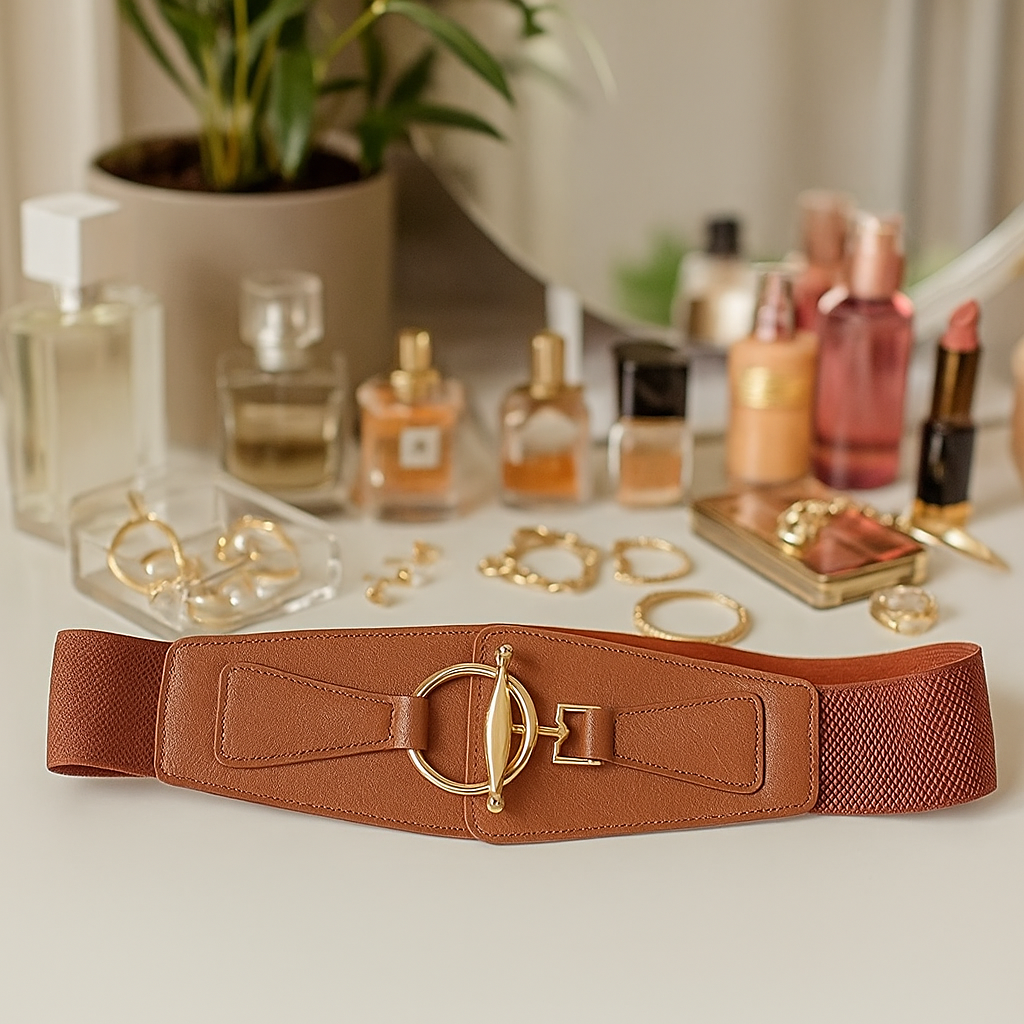 ISLA Belt — Sculpted Circle Elegance