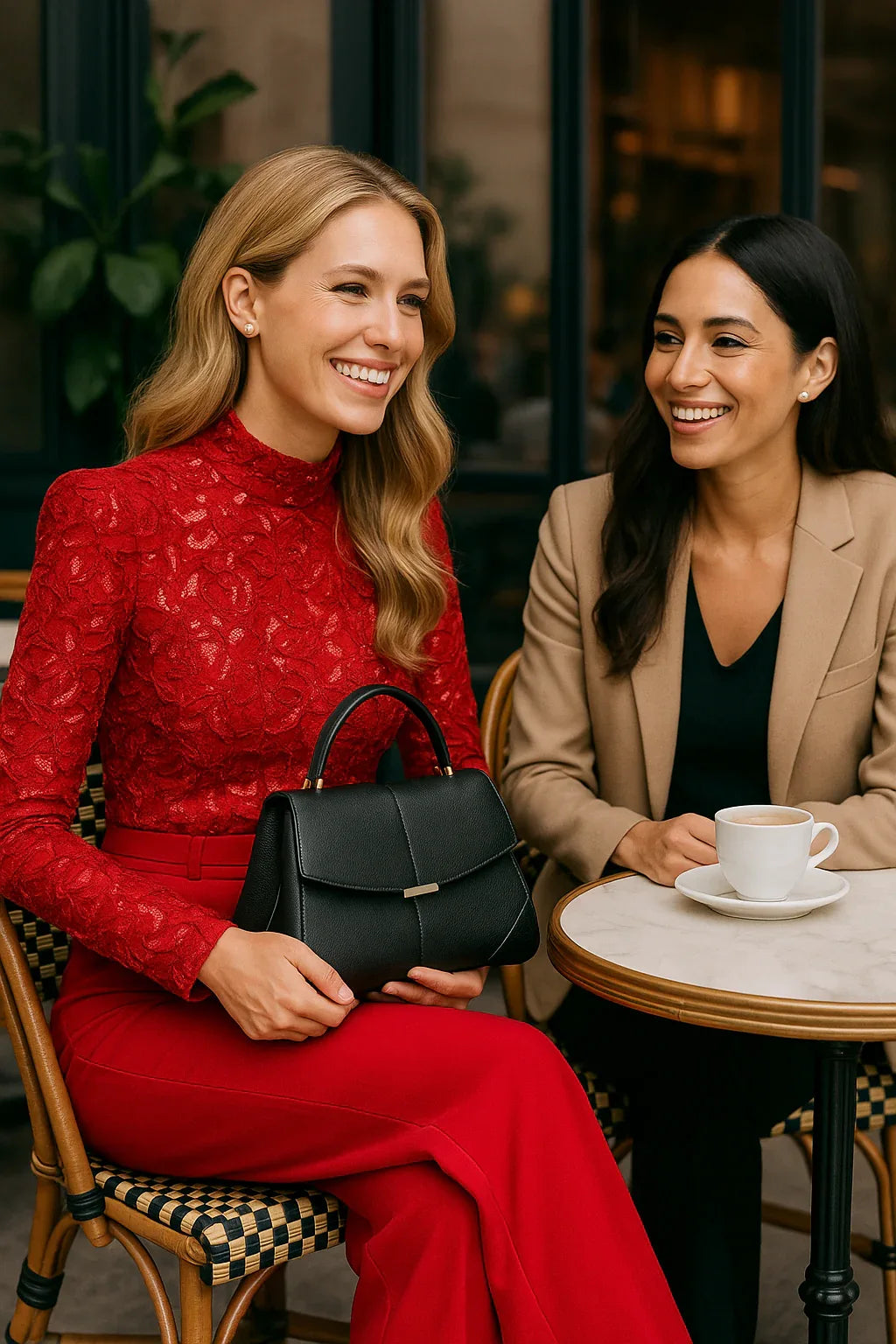 Scarlet Lace Power Jumpsuit - Maison LYORÉN