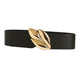 ALYSSA Belt — Sculpted Leaf Buckle Elegance - Maison LYORÉN