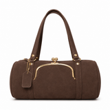 Harlow Barrel – Structured Barrel Bag | Handcrafted Luxury Shoulder Bag