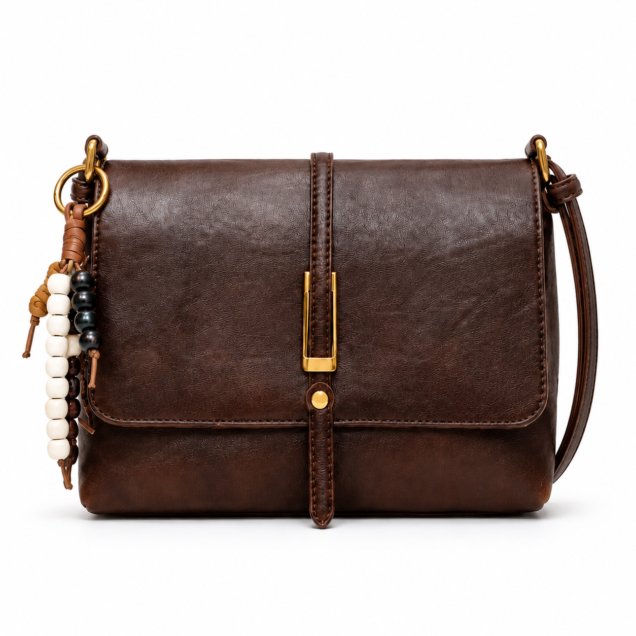 Borsa a tracolla grande Margaux Carryall Tote in pelle