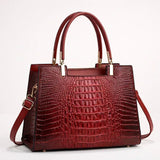 The Croc-Structured Everyday Bag - Maison LYORÉN