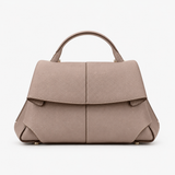 Maison LYORÉN premium leather structured handbag strap detail