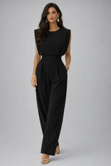 The Effortless Icon Wide-Leg Jumpsuit - Maison LYORÉN