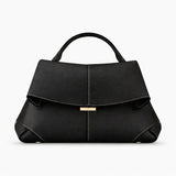 Nayomi Structured Leather Handbag - Maison LYORÉN
